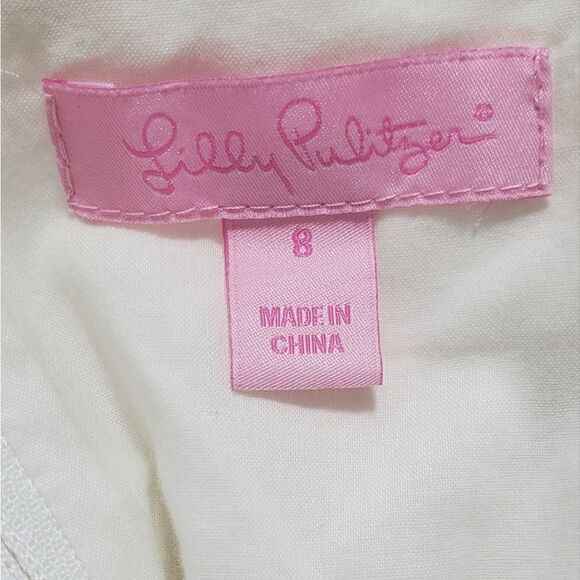 Lilly Pulitzer Lori XOXO Creamy White Lace Dress - Picture 5 of 6